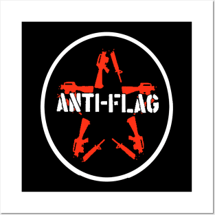 gun stars - anti flag Posters and Art